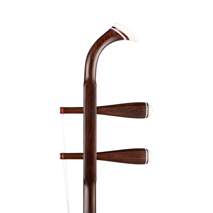 Zhang Lian Jun 2nd Grade Violet Rosewood Synthetic Membrane Erhu Erhu Headstock
