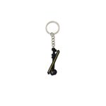 Rubber Erhu Keychain Blue