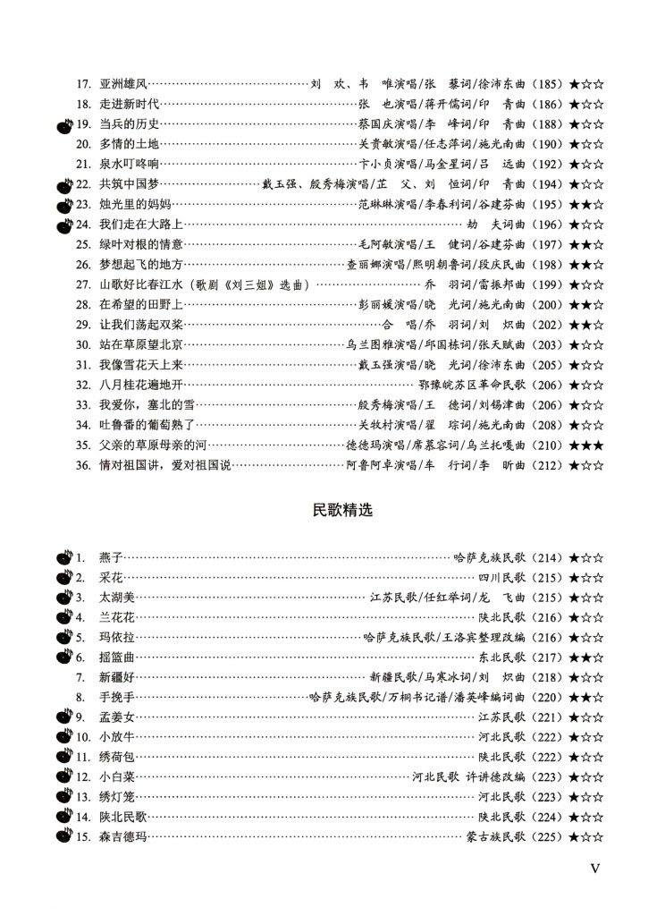 Chao Yi Shang Shou Xi Lie Liu Xing Erhu Qu Ji Book Page 5