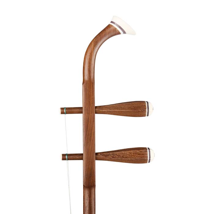 Bo Yue Model 400 Jichi Rosewood Erhu Headstock