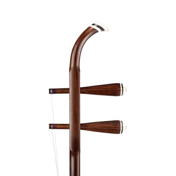 Dunhuang Aged Rosewood Gold Standard Erhu 10AAA Erhu Headstock