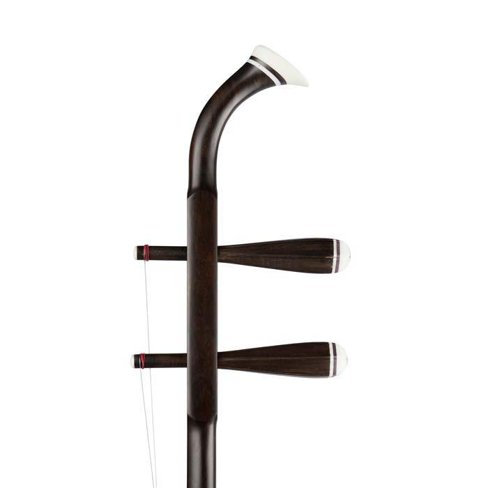 Hu Qiu African Aged Rosewood Erhu Headstock