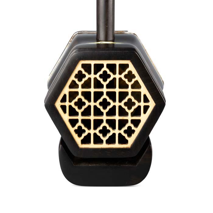 Hu Qiu Model 5129 African Aged Rosewood Erhu Window