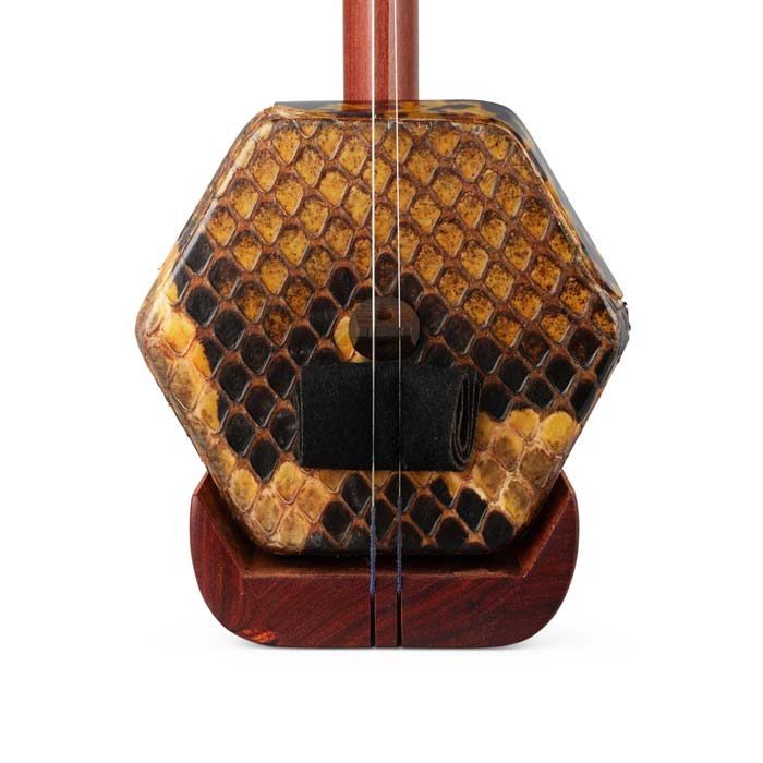 Hu Qiu Model 5118 A Red Sandalwood Erhu Snake Skin