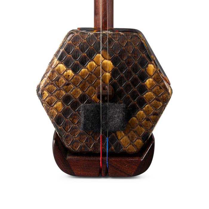 Zhang Lian Jun Huang Hua Li Yunnan Skin with Special Head Erhu Snake Skin