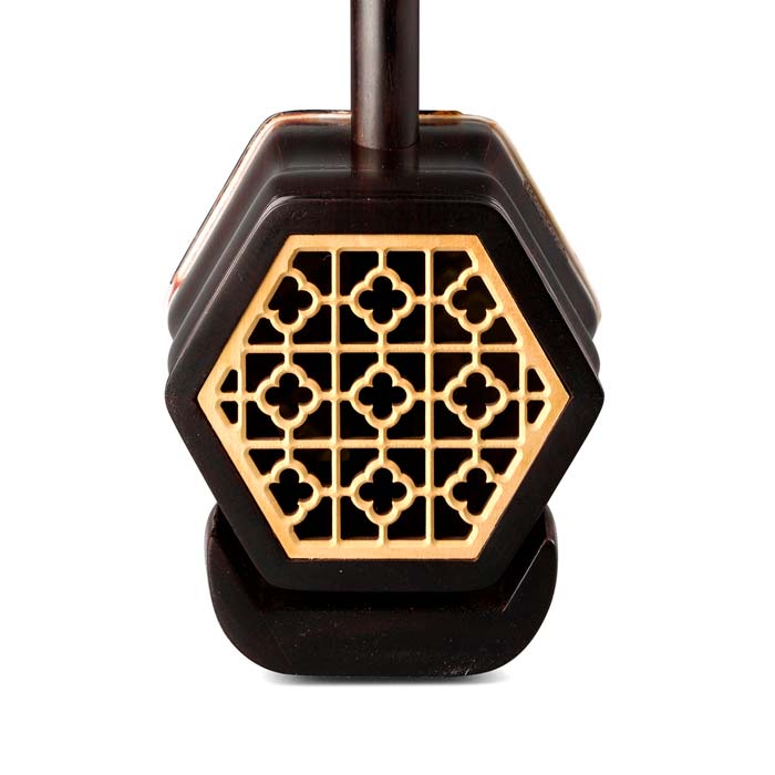 Zhang Lian Jun Indian Violet Sandalwood with Huang Hua Li Head Erhu Window