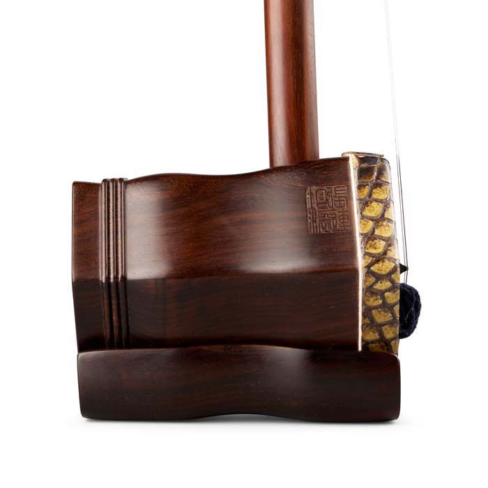 Zhang Liang Jun 1st Grade Aged Rosewood Plums Collector Erhu Wood