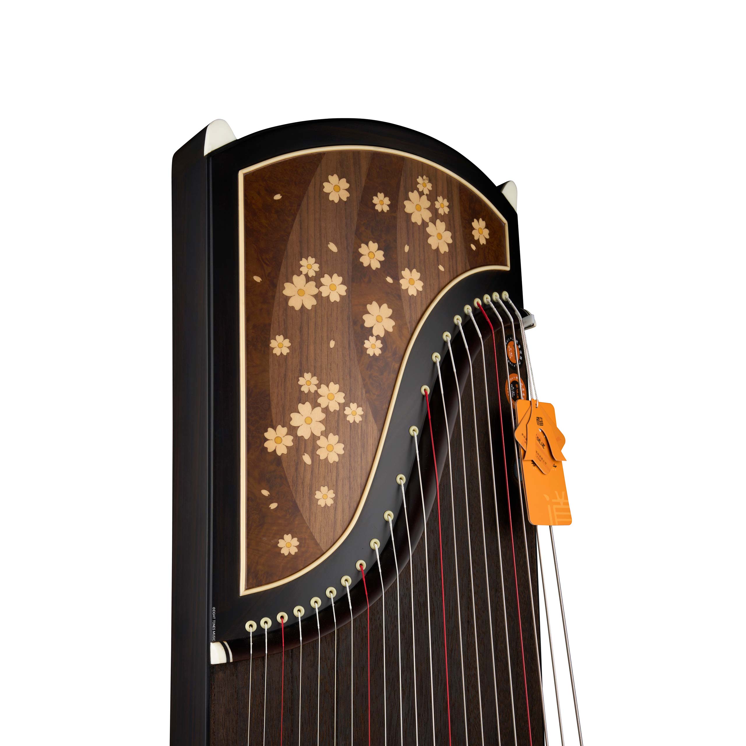 Zhonghao Falling Sakura Black Sandalwood Guzheng featured photo
